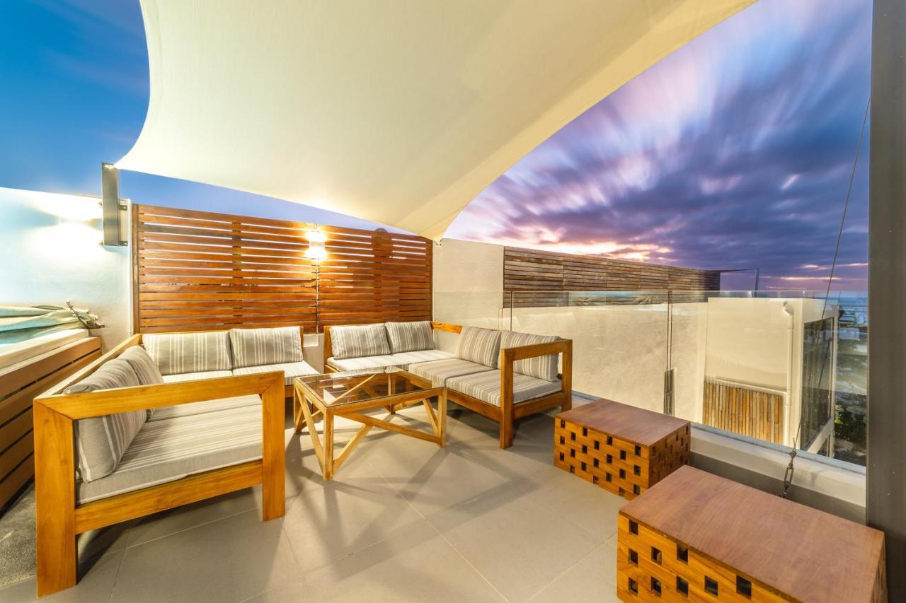 One Bay Residence Unit 15 - Penthouse With Private Roof Top, Jacuzzi And Sea View Grand-Baie Kültér fotó